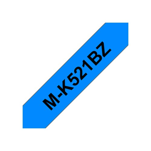 Fita Não Laminada 09mmx8mts Azul/ Preto (MK521)