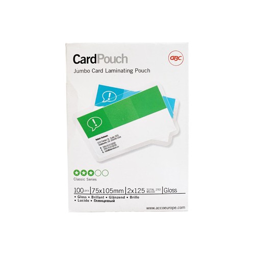 Bolsa Plastificacao Termica 075x105mm 125mic Cx 100un