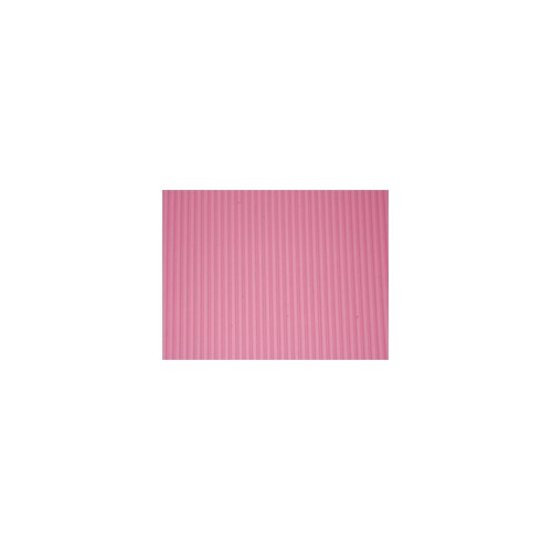 Folha Cartao Canelado Colorido 50x70cm Rosa