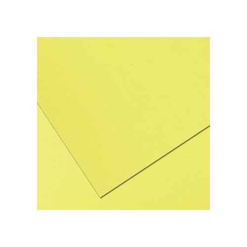 Cartolina 50x65cm Amarelo Canario 180g - 5 Folhas