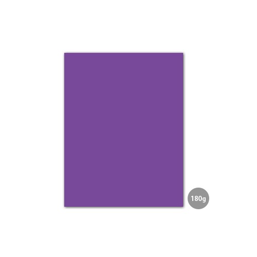 Cartolina A4 180g Violeta 100 Folhas