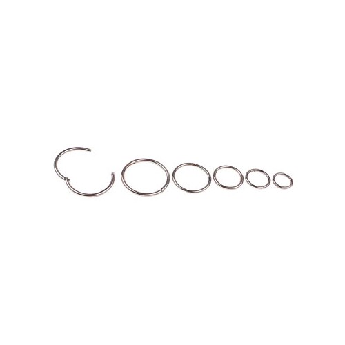 Argolas Dobradica Niqueladas 20mm- (Ref:1) Pack 20un