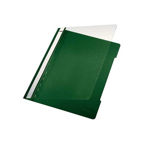 Classificador Plastico Capa Transp Leitz 4191 Verde Cx 25 unidades