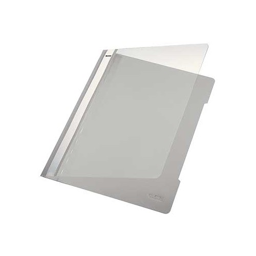 Classificador Plastico Capa Transp Leitz 4191 Cinza Cx 25 unidades