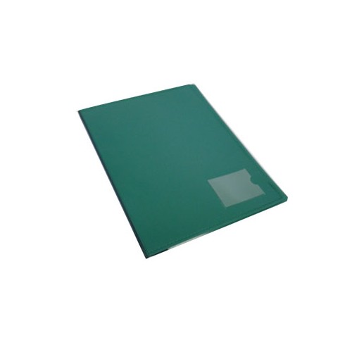 Dossier Plastico 2000 c / Mola 134PL Verde Opaco - 10 unidades