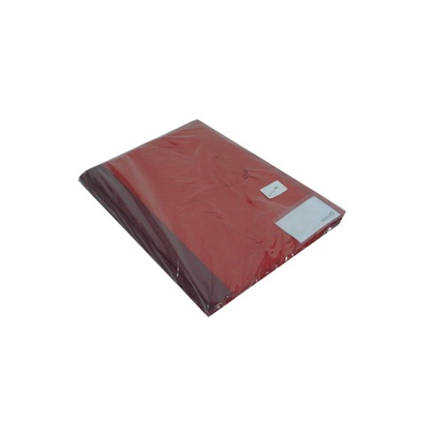 Classificador Plast Vermelho Capa Transp c / Ferragem Pack 10