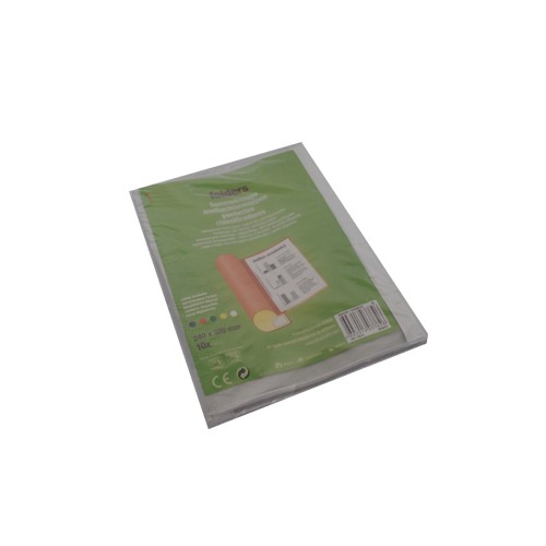 Classificador Capa Cristal c/Etiqueta Branco 10un