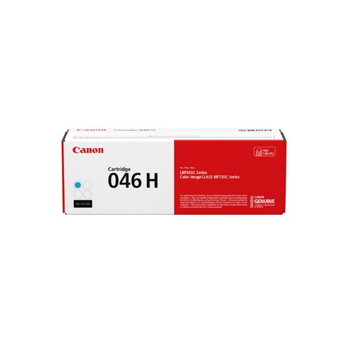 Toner Canon 046H Azul 1253C002 - Alta Capacidade