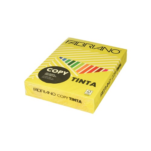 Papel Fotocopia Amarelo Copy Tinta(F606) A4 80gr 1x500Fls