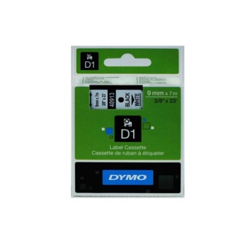 Fita Gravacao Dymo 09mmx7m Preto/ Branco (40913)