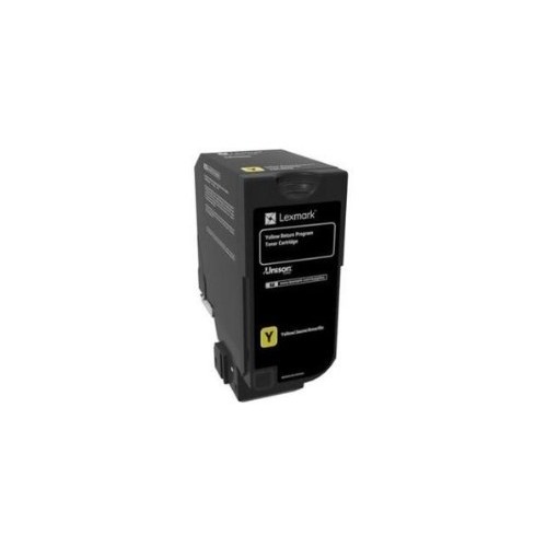 Toner Compatível para Lexmark  CS725de, CS725dte Amarelo Extra Capacidade
