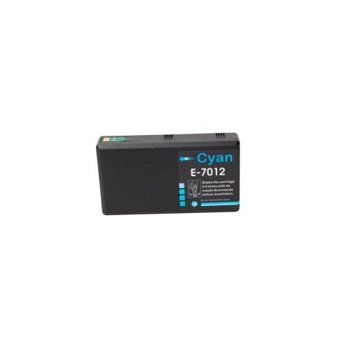 Tinteiro Compatível para Epson T7012 Azul C13T70124010 34,2ml