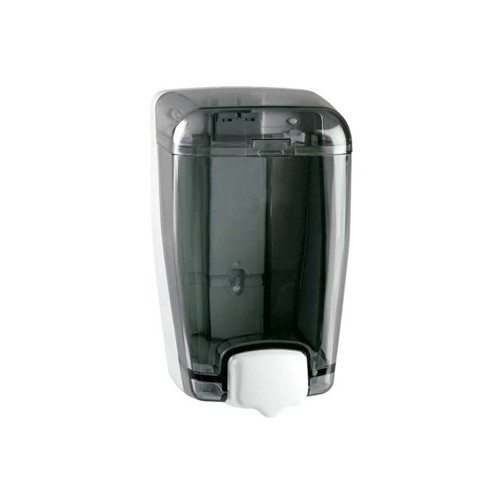 Saboneteira Plastica Azur Preta Transparente 1L