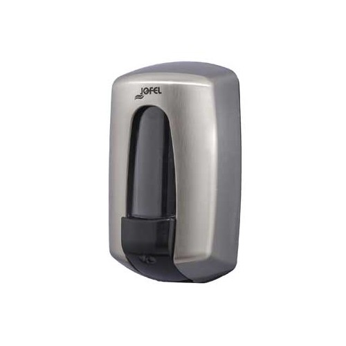 Saboneteira Plastica Aitana 900ml Cinza