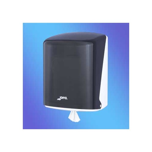 Dispensador Toalhas Rolo Extracao Central Fumado