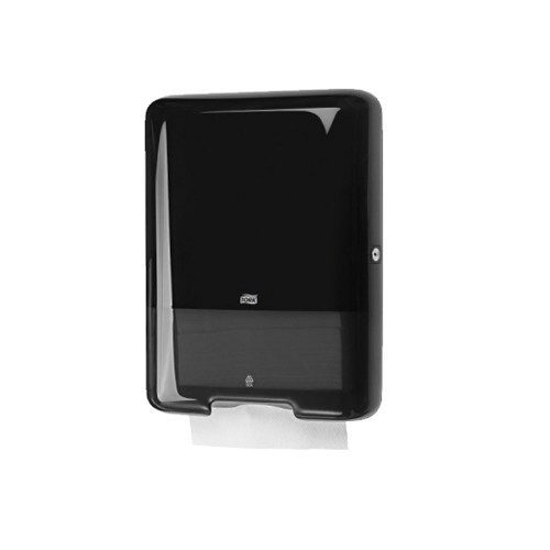 Dispensador Toalhas Mao Zig-Zag TORK H3 Preto