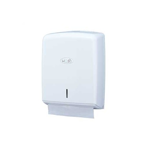 Dispensador Toalhas Mao Zig-Zag Branco
