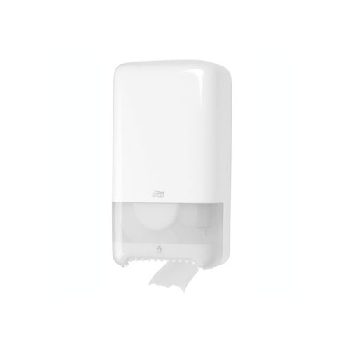Dispensador Duplo Papel Higienico TORK T6 Cor Branco