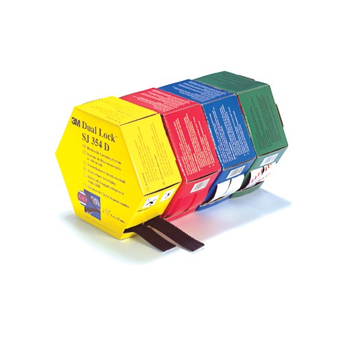 Adesivos para sistemas de fecho e fixacao 5 + 5mX25mm