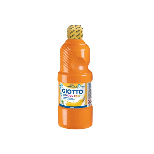 Guache Liquido Giotto Escolar 500ml Laranja