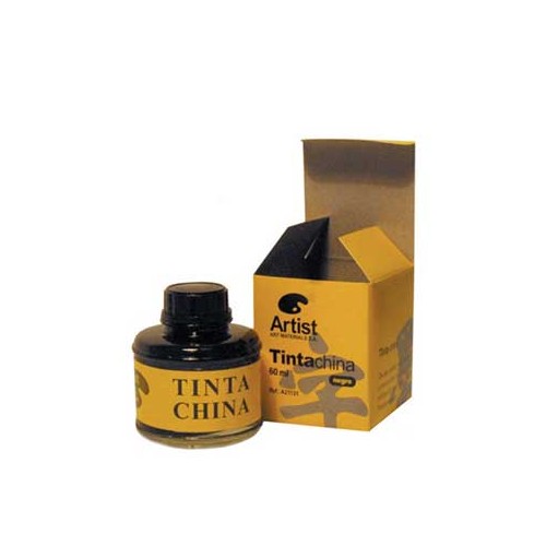 Tinta da China Preto Frasco 60ml