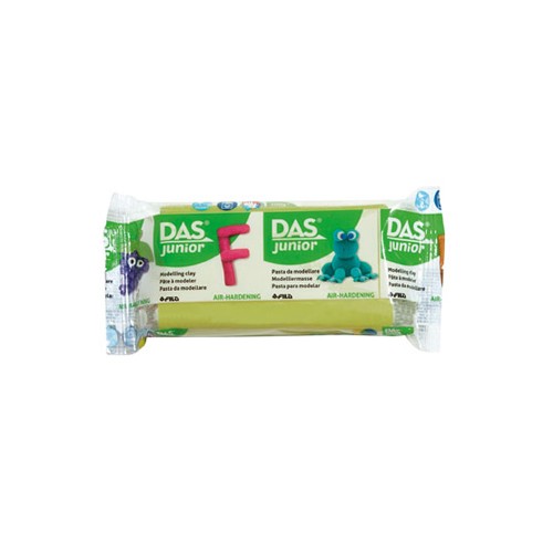 Pasta de modelar DAS Junior Verde Claro 100gr - 2 unidades