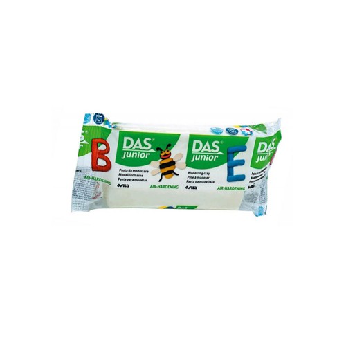 Pasta de modelar DAS Junior Branco 100gr - 2 unidades
