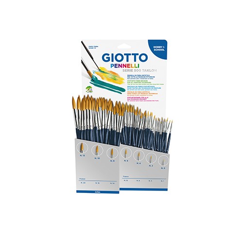 Expositor Pincel Guache e Aguarela Giotto Art 500 84un