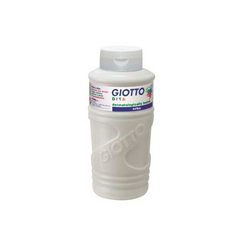 Guache Pintura Dedos Branco Giotto Dita 750ml