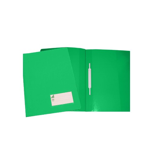 Classificador Plast.Capa Opaca Roma263.02 Verde-Pack 10