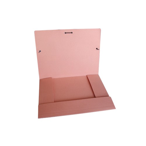 Pasta Cartolina 350gr 310x230 Abas / Elast Salmao - 5 unidades