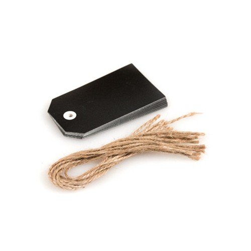 Etiquetas para Embrulhos Preto 12un