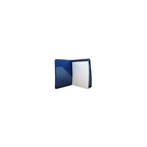 Pasta Portfolio Smead com Bloco Notas Azul