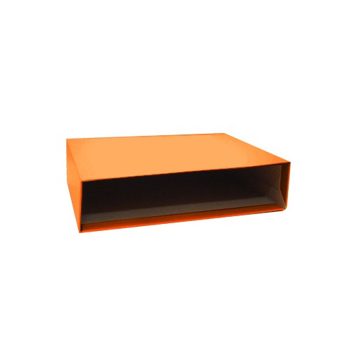 Caixa Cartao Micro para Pasta Arquivo 200AC 350x290 L80 Laranja