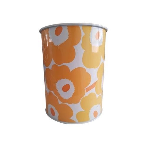 Papeleira Metal 15 Litros Marimekko Amarelo