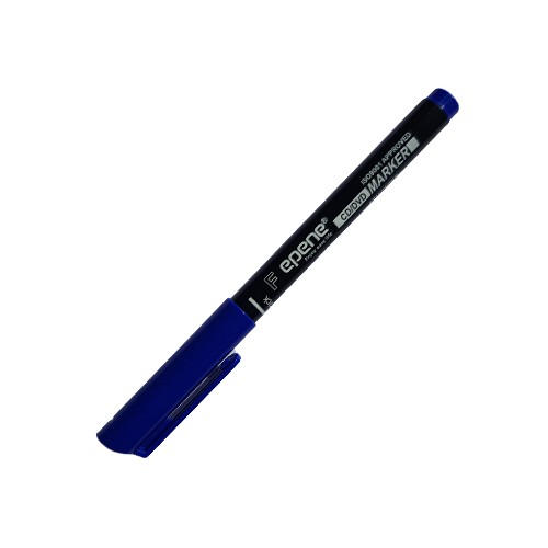 Marcador Permanente Fino Azul 0,6mm Epene 0106CD - 2 unidades
