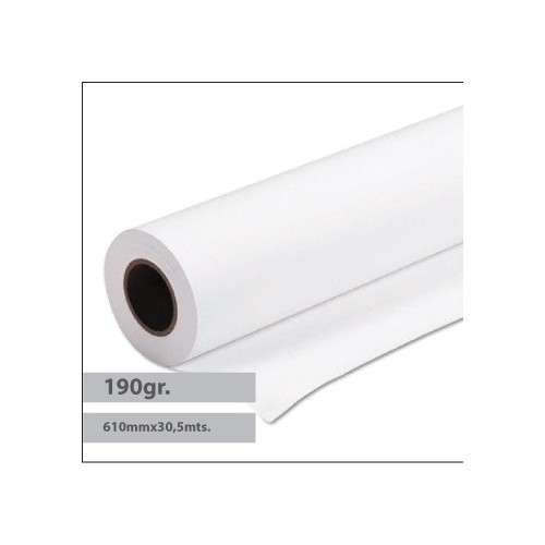 Papel 610mmx30mts Plotter Foto Glossy 190gr (4509)-Rolo