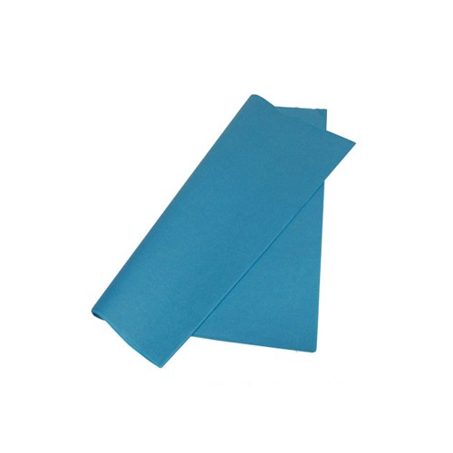 Papel Seda 51x76cm Pack 25 Folhas Azul Ceu