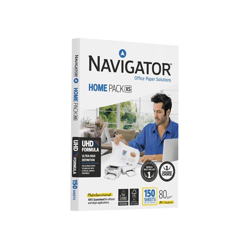 Papel 080gr Fotocopia A4 Navigator 1x150Folhas