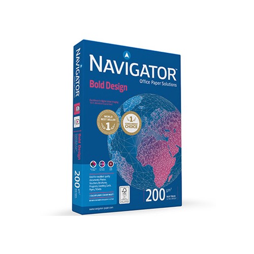 Papel 200gr Fotocopia A4 Navigator 1x150 Folhas