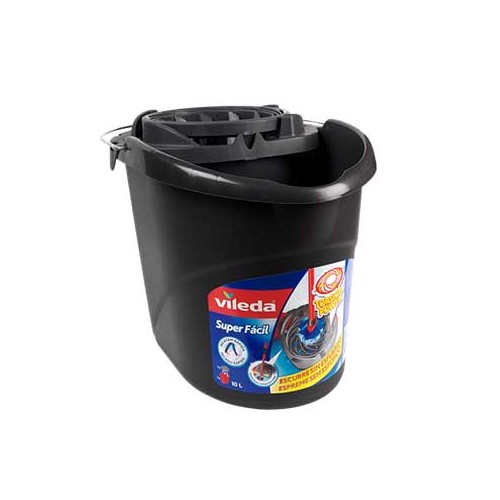 Balde com Espremedor Vileda Cinza - 1 unidade