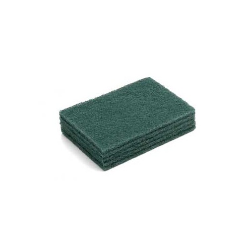 Esfregão Fibra Verde para a Loiça 15x10cm - (5 unidades) 2 unidades