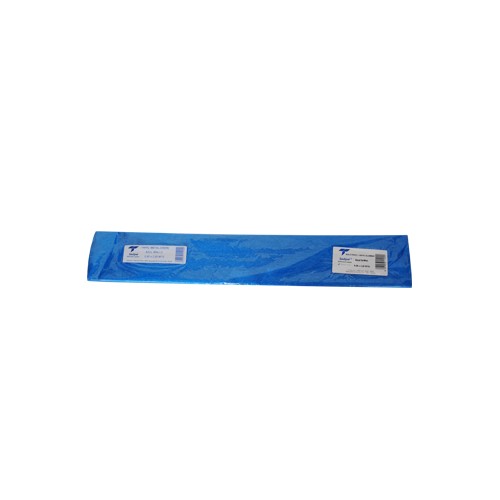 Papel Crepe 50x250cm Rolo Cor Azul Metalizado