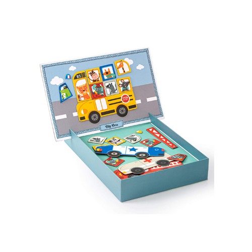 Jogo Magnéticos Carros 25 Peças