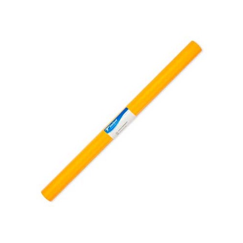 Papel Veludo Adesivo 0.45x1mts Rolo Amarelo