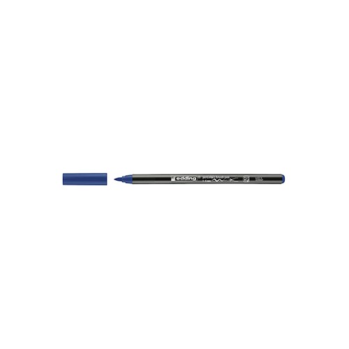 Marcador Porcelana Edding 4200 Azul Aço - 2 unidades