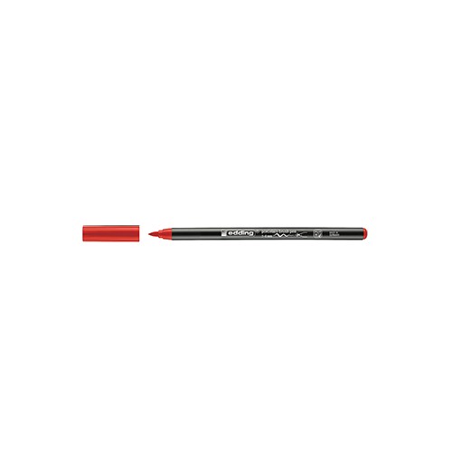 Marcador Porcelana Edding 4200 Vermelho - 2 unidades