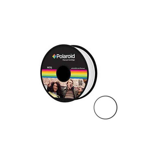 Filamento Polaroid Universal PETG 1.75mm 1Kg Branco