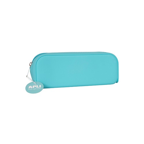 Estojo Silicone Apli Soft Nordic Azul - 2 unidades