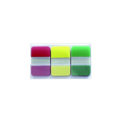 Separadores Adesivos 25x38mm Sortido 75 unidades (2 Packs)